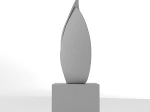 modern decorative abstract stone art sculpture 10 3D मॉडल