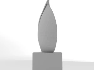 modern decorative abstract stone art sculpture 10 3D Model