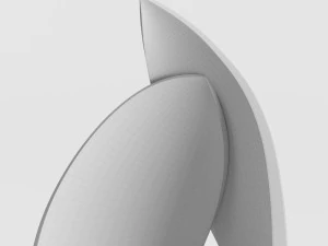 modern decorative abstract stone art sculpture 10 3D Model