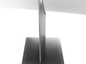 modern decorative abstract metal art sculpture 03 3D Model