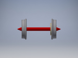 h0 dc standard wheel Model 3D