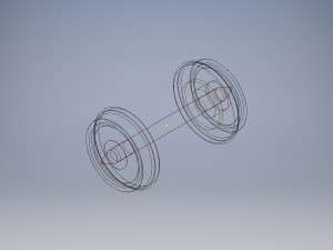 h0 dc standard wheel Model 3D