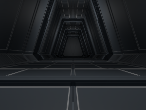 sci fi corridor 3D 모델