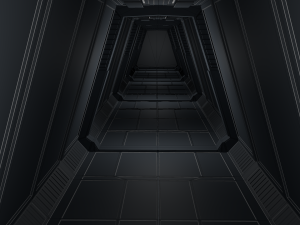 sci fi corridor 3D 모델