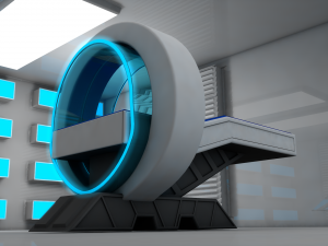 sci fi medical scanner Model 3D