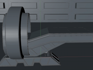 sci fi medical scanner Model 3D