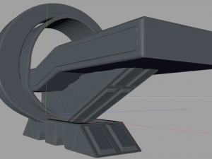 sci fi medical scanner Model 3D