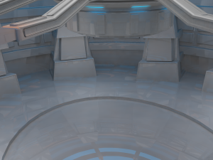 sci fi room 3D Model