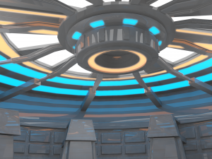 sci fi room 3D Model