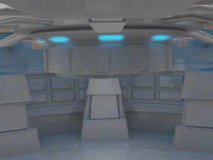 sci fi room 3D Model