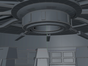 sci fi room 3D Model