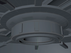 sci fi room 3D Model