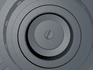 sci fi room 3D Model
