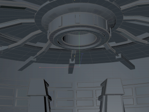 sci fi room 3D Model