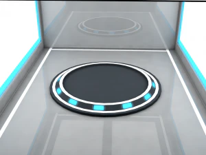 sci fi room 3D Model