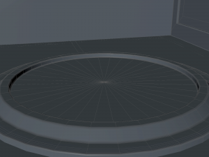 sci fi room 3D-Modell