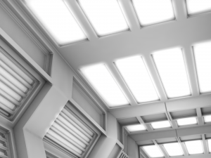 sci fi corridor Model 3D