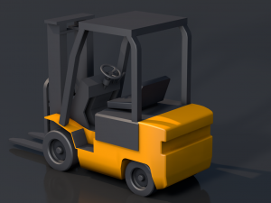 forklift 3D Model