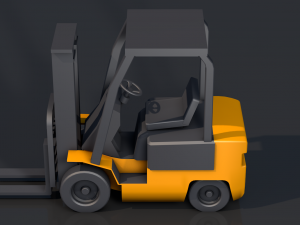 forklift Model 3D