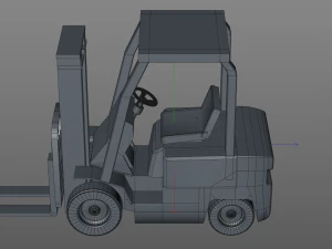 m&aacute;quina elevadora Modelo 3D