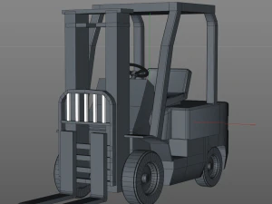 m&aacute;quina elevadora Modelo 3D