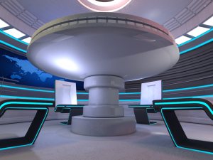 sci fi room Modèle 3D