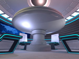 sci fi room Modèle 3D