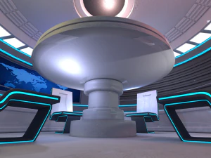 sci fi room 3D Model