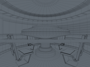 sci fi room Modèle 3D