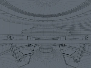 sci fi room 3D Model