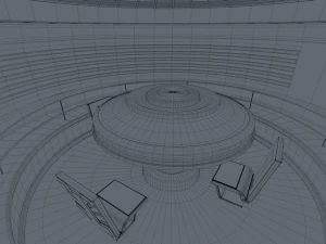 sci fi room 3D Model
