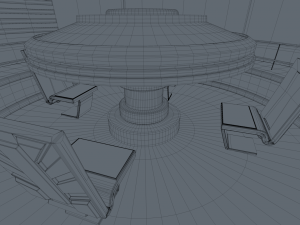 sci fi room Modèle 3D