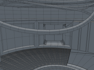 sci fi room Model 3D