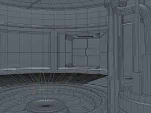 sci fi room 3D Model
