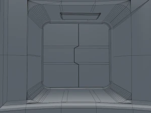 sci fi room 3D Model