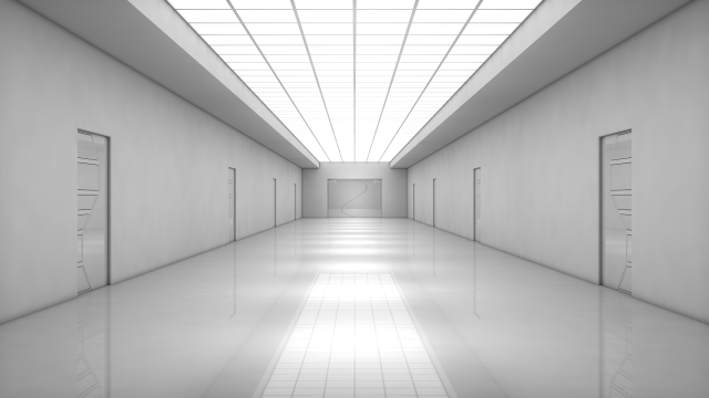 Sci Fi Corridor Modelo 3D .c4d .max .obj .3ds .fbx .stl .blend 