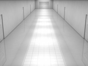 Sci Fi Corridor Modelo 3D
