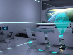 Sci Fi Room 3D Model