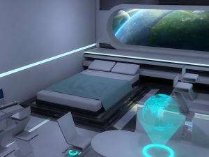 Sci Fi Room Model 3D
