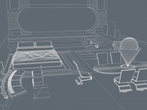 Sci Fi Room Model 3D