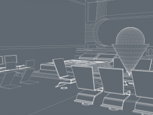 Sci Fi Room Model 3D
