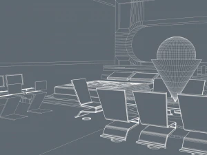 Sci Fi Room 3D Model