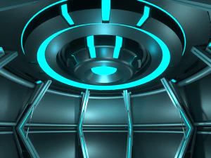 Sci Fi Room 3D Model