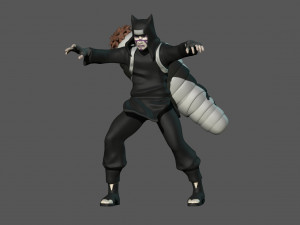 kankuro 3d print model naruto 3D 프린트 모델