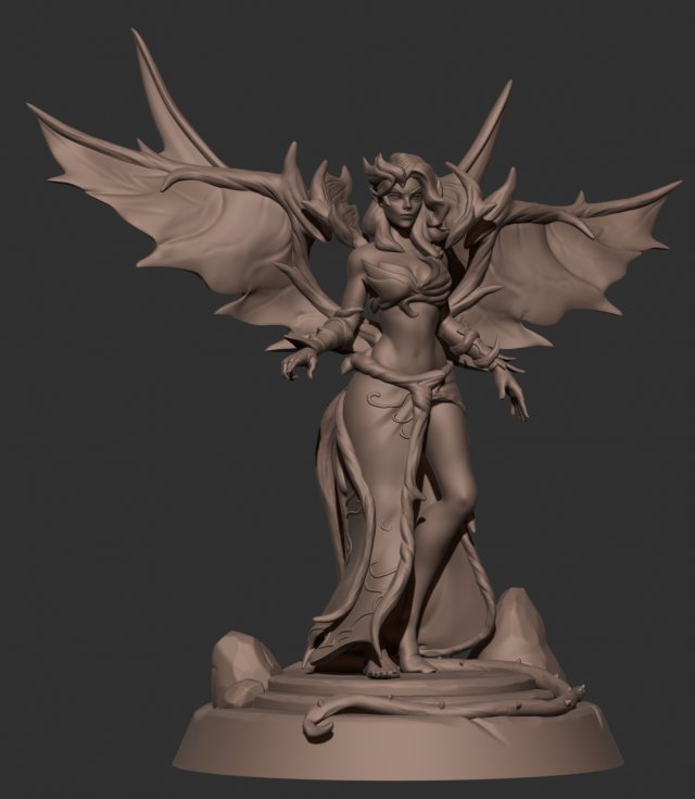blackthorn morgana 3d print model 3D Print Model .c4d .max .obj .3ds .fbx .stl .blend 