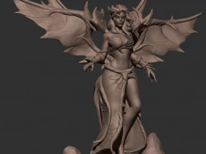 modelo de impress&atilde;o 3d blackthorn morgana Modelo de Impressão 3D