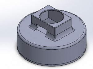 pir case 3D-printmodel