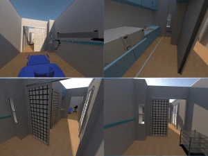 mobile ophthalmology unit - unite mobile ophtalmologie 3D Model