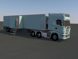 mobile ophthalmology unit - unite mobile ophtalmologie 3D 모델