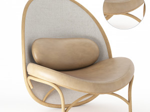 chair modern ch1 3D 模型